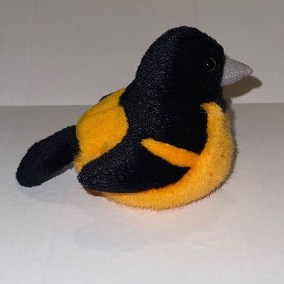 Wild Republic Audubon Birds Baltimore Oriole Plush Call Sound Stuffed Animal 6” - Picture 4 of 8